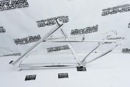 Aluminum Bicycle Frame AFTER Chrome-Like Metal Polishing | Aluminum Polishing | Aluminum Polishing Services | Bicycle Polishing Service