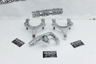 Steel Tow Hook Brackets AFTER Chrome-Like Metal Polishing - Steel Polishing - Tow Hook Bracket Polishing