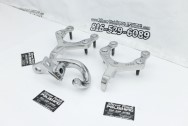 Steel Tow Hook Brackets AFTER Chrome-Like Metal Polishing - Steel Polishing - Tow Hook Bracket Polishing