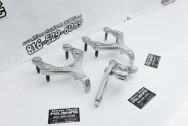 Steel Tow Hook Brackets AFTER Chrome-Like Metal Polishing - Steel Polishing - Tow Hook Bracket Polishing