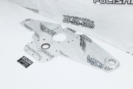 Aluminum Engine Block Plate Bracket AFTER Chrome-Like Metal Polishing and Buffing Services | Restoration Services | Aluminum Polishing | Bracket Polishing