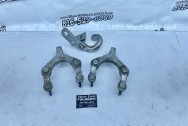 Steel Tow Hook Brackets BEFORE Chrome-Like Metal Polishing - Steel Polishing - Tow Hook Bracket Polishing