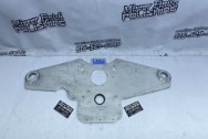 Aluminum Engine Block Plate Bracket BEFORE Chrome-Like Metal Polishing and Buffing Services | Restoration Services | Aluminum Polishing | Bracket Polishing