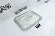 Silver Platter Serving Tray AFTER Chrome-Like Metal Polishing - Silver Polishing - Serving Tray Polishing Service