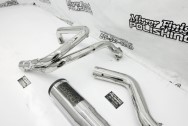 Vance & Hines Stainless Steel Exhaust System AFTER Chrome-Like Metal Polishing - Stainless Steel Polishing - Exhaust System Polishing Service