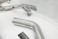 Vance & Hines Stainless Steel Exhaust System AFTER Chrome-Like Metal Polishing - Stainless Steel Polishing - Exhaust System Polishing Service