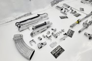 Zastava Kragujevac Steel AK-47 Gun / Firearm Projects AFTER Chrome-Like Metal Polishing - Steel Polishing - Gun Polishing Services