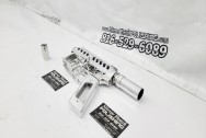 Aluminum AR-15 Gun / Firearm Reciever, Buffer Tube, Upper, Lower AFTER Chrome-Like Metal Polishing - Aluminum Polishing - Gun Polishing Services