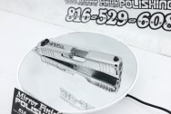 Glock Stainless Steel Slide AFTER Chrome-Like Metal Polishing | Steel Polishing | Gun Polishing Services - Stainless Steel Polishing