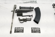 Zastava Kragujevac Steel AK-47 Gun / Firearm Projects BEFORE Chrome-Like Metal Polishing - Steel Polishing - Gun Polishing Services