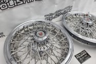 1986 Monte Carlo Stainless Steel Wheel Rings / Hubcaps AFTER Chrome-Like Metal Polishing and Buffing Services / Restoration Services - Stainless Steel Polishing Services - Hubcap Polishing Service