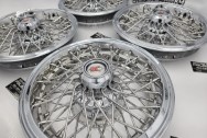 1986 Monte Carlo Stainless Steel Wheel Rings / Hubcaps AFTER Chrome-Like Metal Polishing and Buffing Services / Restoration Services - Stainless Steel Polishing Services - Hubcap Polishing Service