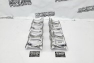 Aluminum Intake Manifold Runners AFTER Chrome-Like Metal Polishing - Aluminum Polishing - Intake Manifold Polishing Services