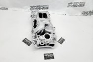 AFR Aluminum Intake Manifold AFTER Chrome-Like Metal Polishing - Aluminum Polishing - Intake Manifold Polishing Services