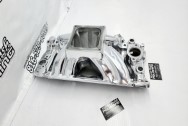 Wilson Manifolds Aluminum Intake Manifold AFTER Chrome-Like Metal Polishing - Aluminum Polishing - Intake Manifold Polishing Services