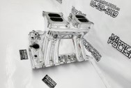 Offenhauser Aluminum Intake Manifold AFTER Chrome-Like Metal Polishing - Aluminum Polishing - Intake Polishing Service