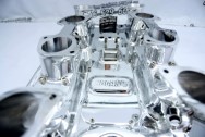 Hogans Aluminum Intake Manifold for Big Block Chevy AFTER Chrome-Like Metal Polishing - Aluminum Polishing - Intake Manifold Polishing Services - Hogans Intake Manifold Polishing Service