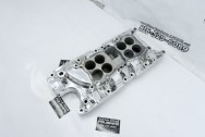 Edelbrock Aluminum Intake Manifold AFTER Chrome-Like Metal Polishing - Intake Manifold Polishing | Aluminum Polishing Services