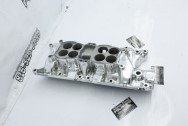 Edelbrock Aluminum Intake Manifold AFTER Chrome-Like Metal Polishing - Intake Manifold Polishing | Aluminum Polishing Services