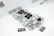 Aluminum V8 Intake Manifold AFTER Chrome-Like Metal Polishing | Aluminum Polishing | Intake Manifold Polishing Services