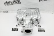 Offenhauser Aluminum Intake Manifold AFTER Chrome-Like Metal Polishing - Aluminum Polishing | Finishing Services | Polishing Services