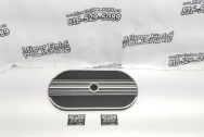 Aluminum Air Cleaner Lid BEFORE Chrome-Like Metal Polishing - Aluminum Polishing - Intake Polishing Services