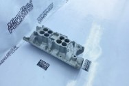 Edelbrock Aluminum Intake Manifold BEFORE Chrome-Like Metal Polishing - Intake Manifold Polishing | Aluminum Polishing Services