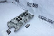 Edelbrock Aluminum Intake Manifold BEFORE Chrome-Like Metal Polishing - Intake Manifold Polishing | Aluminum Polishing Services