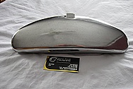 1950 Riley RMC Aluminum Intake Piece BEFORE Chrome-Like Metal Polishing and Buffing Services