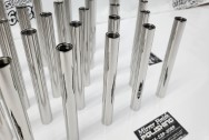 Manufactured | Machined Stainless Steel Tubes AFTER Chrome-Like Metal Polishing - Stainless Steel Polishing - Manufacturer Polishing Services