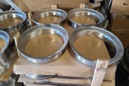 Blodgett Ovens Manufactured | Machined Stainless Steel Rings AFTER Metal Polishing - Stainless Steel Polishing - Manufacturer Polishing Services