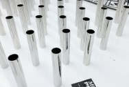 Manufacturing | Machined Stainless Steel Tubes AFTER Chrome-Like Metal Polishing | Manufacturer Polishing | Stainless Steel Polishing