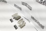 Manufactured | Machined Stainless Steel Automotive Brackets BEFORE Chrome-Like Metal Polishing - Stainless Steel Polishing - Manufacturer Polishing Services