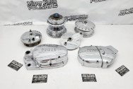 Vintage Motorcycle Parts AFTER Chrome-Like Metal Polishing and Buffing Services / Restoration Services - Aluminum Polishing - Motorcycle Polishing