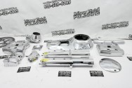 Harley Davidson Aluminum Motorcycle Project AFTER Chrome-Like Metal Polishing - Aluminum Polishing | Finishing Services | Polishing Services | Motorcycle Polishing