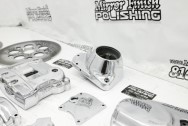 Harley Davidson Aluminum Motorcycle Project AFTER Chrome-Like Metal Polishing - Aluminum Polishing | Finishing Services | Polishing Services | Motorcycle Polishing