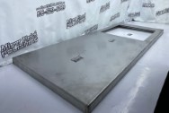 Stainless Steel Countertop BEFORE Satin Finish Metal Polishing Services / Restoration Services - Countertop Polishing - Stainless Steel Polishing