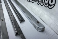 Automotive Stainless Steel Trim BEFORE Chrome-Like Metal Polishing | Steel Polishing | Trim Polishing Services