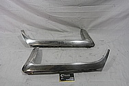 1967 Chevrolet Corvette Steel Trim Piece BEFORE Chrome-Like Metal Polishing and Buffing Services / Restoration Services