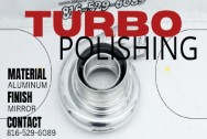 FIS Aluminum Turbo Housing AFTER Chrome-Like Metal Polishing - Aluminum Polishing - Compressor Housing Polishing Services