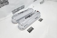 LSX 454 Aluminum Valve Covers AFTER Chrome-Like Metal Polishing - Aluminum Polishing - Valve Cover Polishing Services