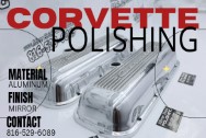 Chevy Corvette Aluminum Valve Covers AFTER Chrome-Like Metal Polishing - Aluminum Polishing - Valve Cover Polishing Services