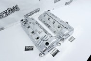 2003 - 2004 Ford Mustang Aluminum Valve Covers AFTER Chrome-Like Metal Polishing - Aluminum Polishing | Valve Cover Polishing