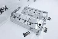 2003 - 2004 Ford Mustang Aluminum Valve Covers AFTER Chrome-Like Metal Polishing - Aluminum Polishing | Valve Cover Polishing