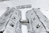 2003 - 2004 Ford Mustang Aluminum Valve Covers AFTER Chrome-Like Metal Polishing - Aluminum Polishing | Valve Cover Polishing