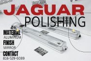 Jaguar Aluminum Valve Covers AFTER Chrome-Like Metal Polishing | Aluminum Polishing | Valve Cover Polishing