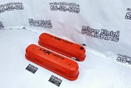 LSX 454 Aluminum Valve Covers BEFORE Chrome-Like Metal Polishing - Aluminum Polishing - Valve Cover Polishing Services