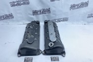 2003 - 2004 Ford Mustang Aluminum Valve Covers BEFORE Chrome-Like Metal Polishing - Aluminum Polishing | Valve Cover Polishing