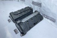 2003 - 2004 Ford Mustang Aluminum Valve Covers BEFORE Chrome-Like Metal Polishing - Aluminum Polishing | Valve Cover Polishing