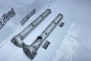 Jaguar Aluminum Valve Covers BEFORE Chrome-Like Metal Polishing | Aluminum Polishing | Valve Cover Polishing